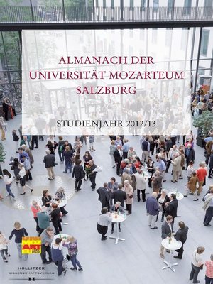 cover image of Almanach der Universität Mozarteum Salzburg
